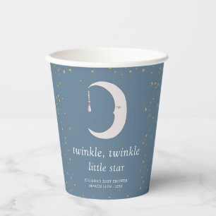 Twinkle Twinkle Little Star Baby Shower Paper Cups