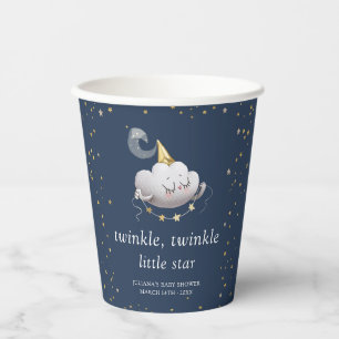 Twinkle Twinkle Little Star Baby Shower Paper Cups