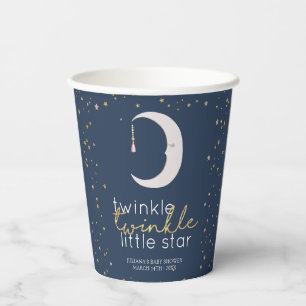 Twinkle Twinkle Little Star Baby Shower Paper Cups