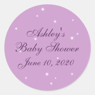 Twinkle Twinkle Little Star Baby Shower Sticker