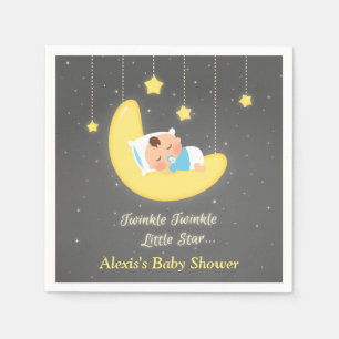 Twinkle Twinkle Little Star Baby Shower Supplies Napkin
