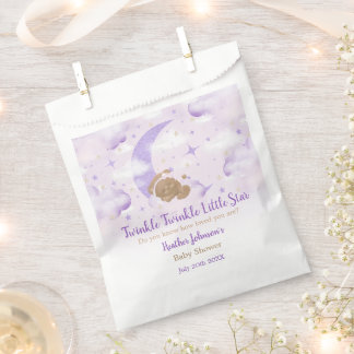 Twinkle Twinkle Little Star Bear Baby Shower Favour Bags