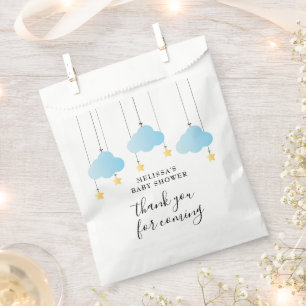 Twinkle Twinkle Little Star Blue Boy Baby Shower Favour Bags