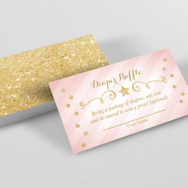 Twinkle Twinkle Little Star Diaper Raffle Card (Creator Uploaded)