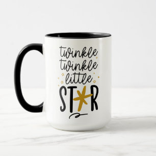 Twinkle Twinkle Little Star Doodle Mug