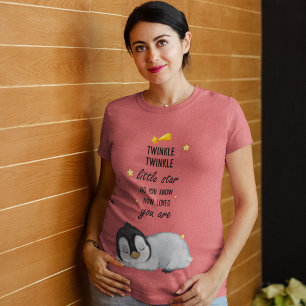 Twinkle, Twinkle Little Star for Sleep Penguin Tri-Blend Shirt