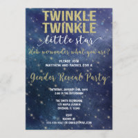 Twinkle Twinkle little star gender reveal
