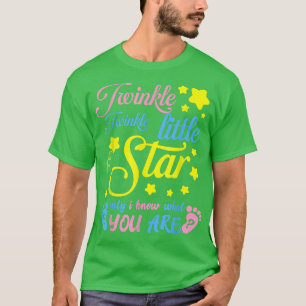 Twinkle Twinkle Little Star Gender Reveal Party Ba T-Shirt