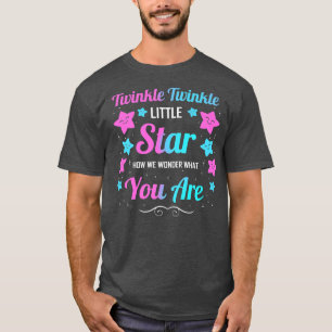 Twinkle Twinkle Little Star Gender Reveal T-Shirt