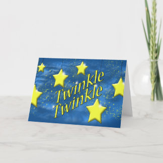 Twinkle, Twinkle Little Star Holiday Card