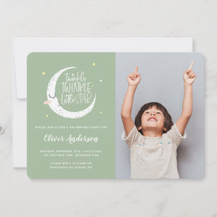 Twinkle, twinkle little star photo birthday party