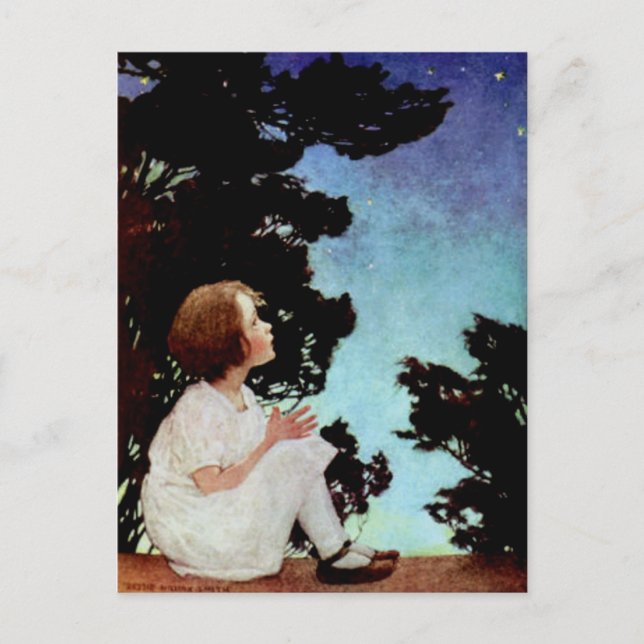 “Twinkle, Twinkle Little Star” Postcard (Front)