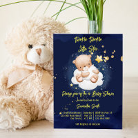 Twinkle twinkle little star teddy bear baby shower