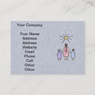 Twinkle Twinkle Little Star Vintage Nursery Rhyme Business Card