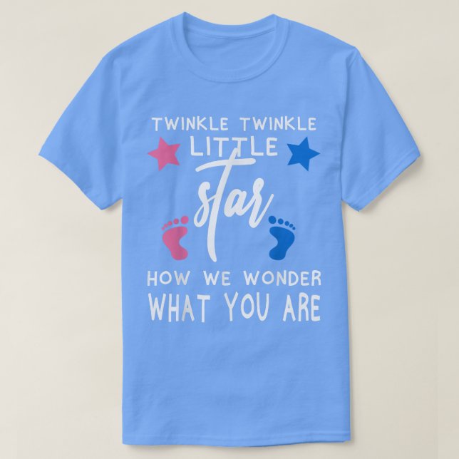 Twinkle Twinkle Little Star Wonder Who You Are Pre T-Shirt (Design Front)