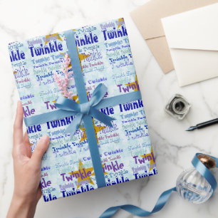 Twinkle Twinkle little Star Wrapping Paper