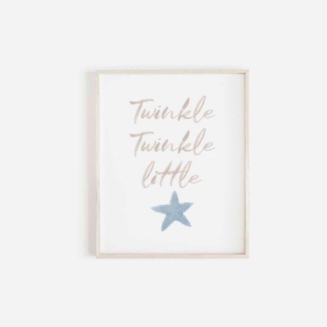 Twinkle twinkle little starfish poster (Creator Uploaded)