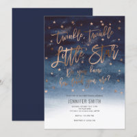 Twinkle Twinkle Little Stars, Baby Shower