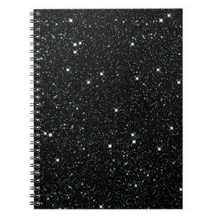 TWINKLE, TWINKLE, LITTLE STARS (outer space) ~ Spiral Notebook