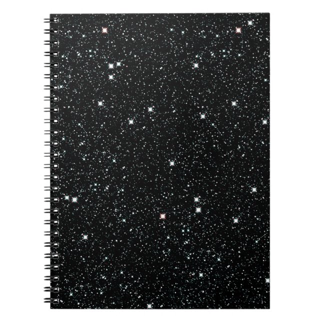 TWINKLE, TWINKLE, LITTLE STARS (outer space) ~ Spiral Notebook (Front)