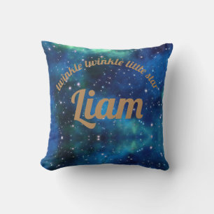 Twinkle twinkle little stars Personalised cushion