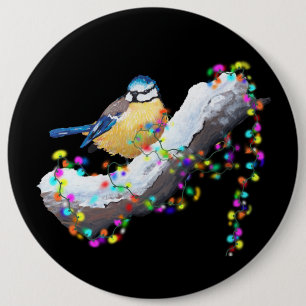 Twinkle Twinkle Little Tit 6 Cm Round Badge