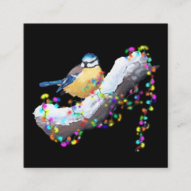 Twinkle Twinkle Little Tit Enclosure Card (Front)