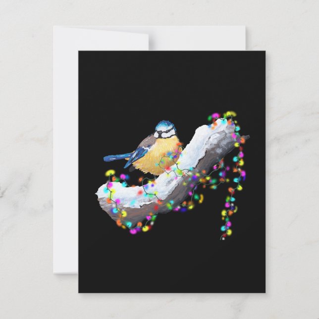 Twinkle Twinkle Little Tit RSVP Card (Front)
