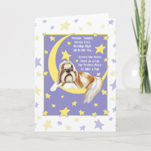 Twinkle Twinkle Shih Tzu Card