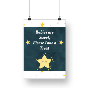 Twinkle Twinkle Star Baby Shower Sign
