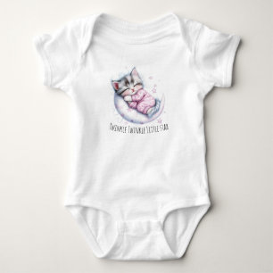Twinkle Whiskers — Moonlit Baby Dreams Bodysuit