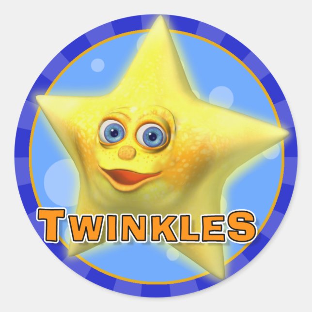 Twinkles the Little Star Stickers (Front)