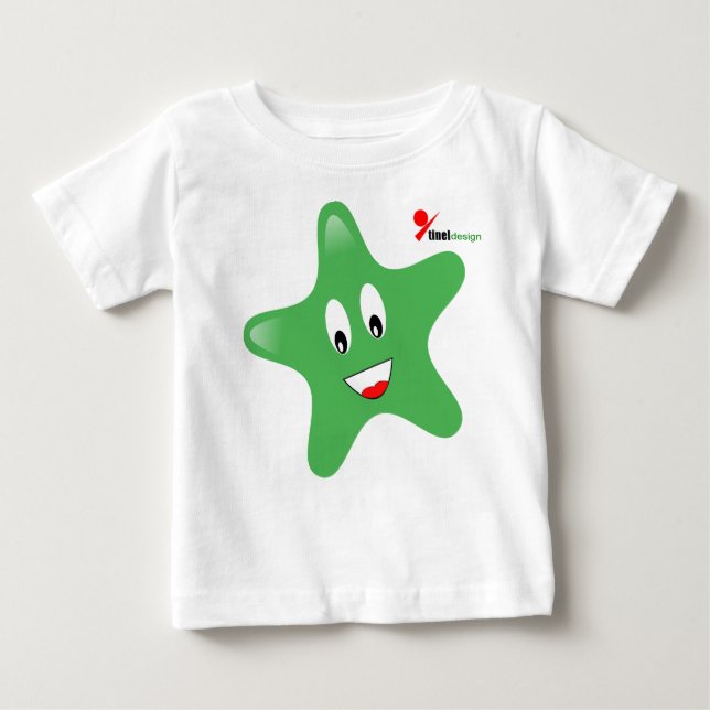 Twinkling Star Baby T-Shirt (Front)