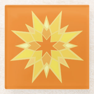 Twinkling Star Glass Coaster
