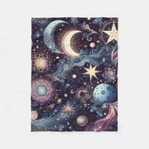 Twinkling Stardust Fleece Blanket