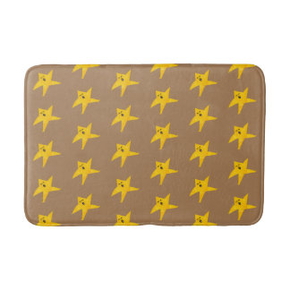 Twinkling Starry Bathroom Mat