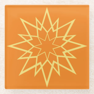 Twinkling Stars Glass Coaster