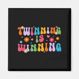 Twinning Is Winning Twin Day Srit Week Friend Magnet