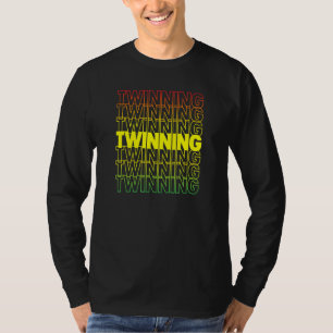 Twinning Twin Mum Dad Twin Brother Twin Sister Sib T-Shirt