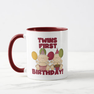 Twins 1st Birthday - Boys T-shirts and Gifts Mug