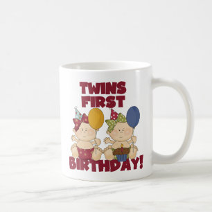 Twins 1st Birthday - Girls Tshirts and Gifts Coffee Mug
