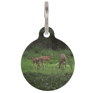 Twins and their Mama Pet Tag