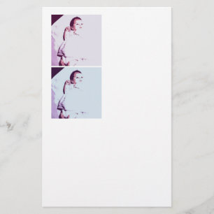 Twins Baby Announcement Stationery