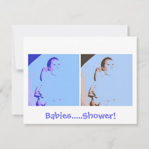 Twins Baby Shower Invitation