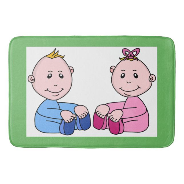 TWINS BATH MAT (Front)