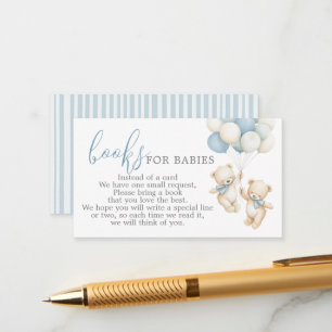 Twins Books for Babies Request Card