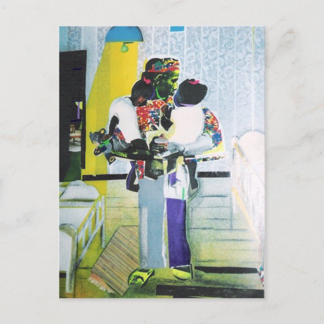 "Twins" by Dallins Smith II Postcard (Front)