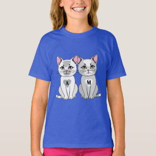 Twins cat T-Shirt