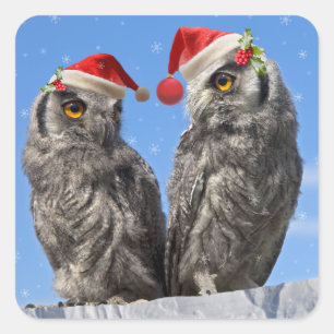 Twins Christmas Stickers