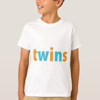 TWINS COLLECTION - boys {orange + aqua}